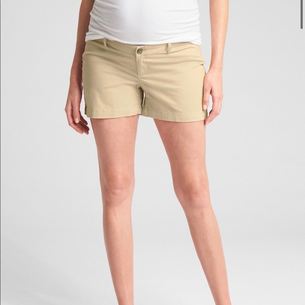 Gap Maternity Khaki Shorts